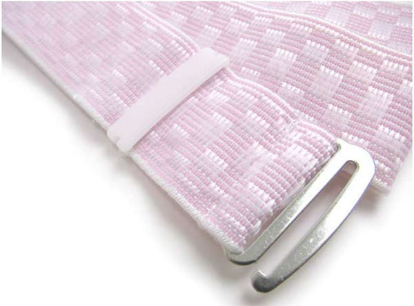Japanese Women's Waist Belt as Koshihimo for Kimono Kitsuke Stretch, Size M, Pink