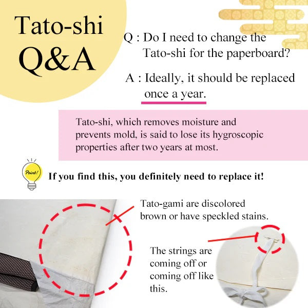 KIMONO TATO-SHI – Traditional Japanese kimono Storage Paper with window