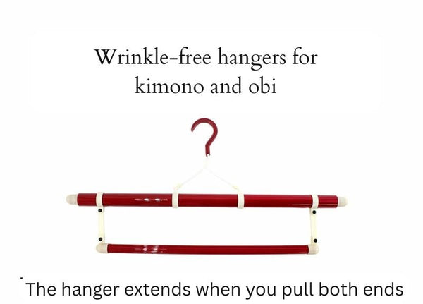 Japanese Traditional Extendable Kimono & Obi Hanger
