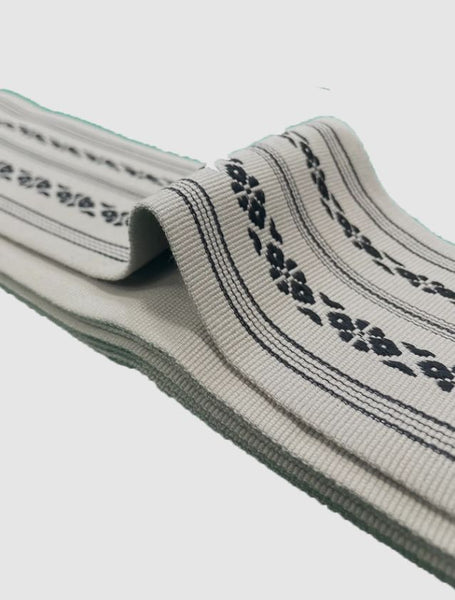 Japanese Men's YUKATA Full 3pc Set /  Traditional Stripe Yukata Size: LL, White obi, Himo String