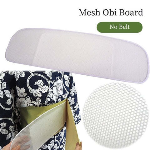 Japanese Women's Mesh Obi Board (No Belt) for Traditional Kimono and Yukata