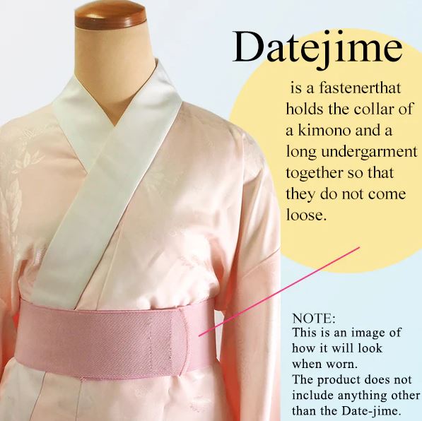 Japanese Women's Date-jime (Magic Belt) for Traditional Kimono and Yukata
