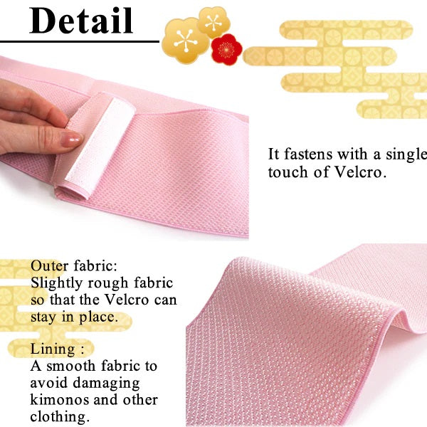 Japanese Women's Date-jime (Magic Belt) for Traditional Kimono and Yukata