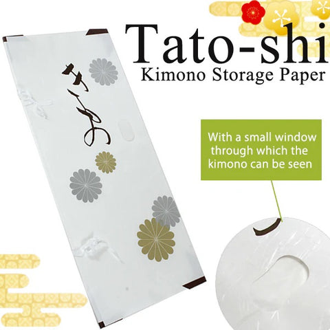 KIMONO TATO-SHI – Traditional Japanese kimono Storage Paper with window