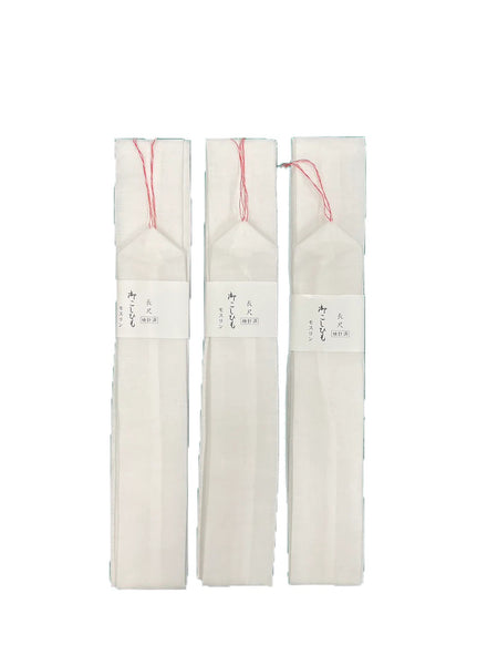 Extra-Long Kimono Waist Ties (Koshihimo) – 3 Piece Set | Japanese Kimono Accessories for Men & Women