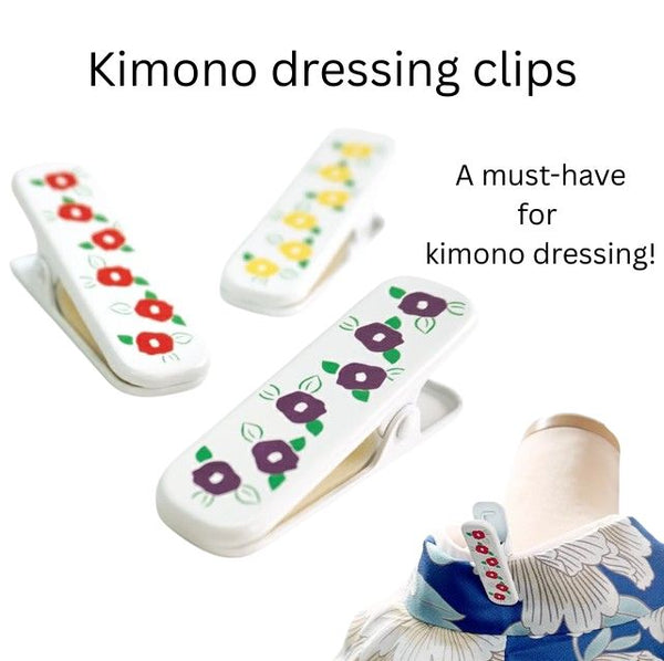 Japanese Kimono Dressing Clips – Set of 3 | Kimono Dressing Tool