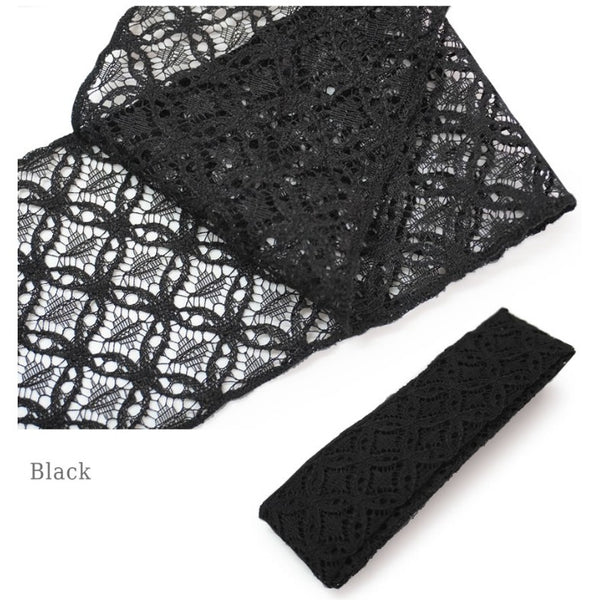 Japanese Lace Triple Kari-himo – Shippo Seven Treasures Pattern, Decorative Obi Styling Cord for Yukata, Kimono & Furisode