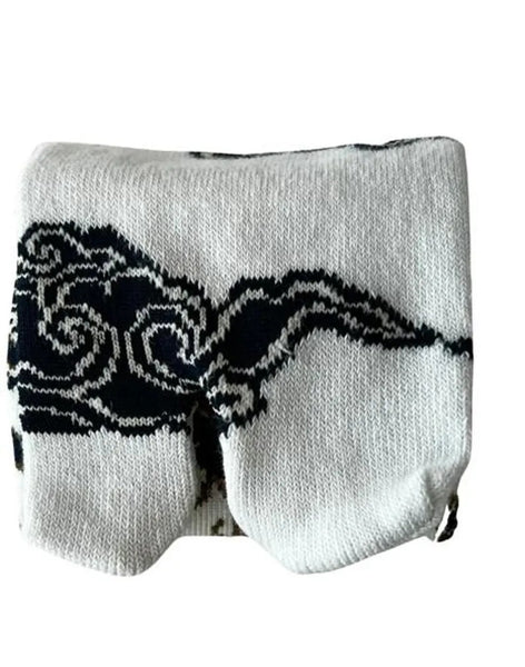 Japanese Tabi Socks – Raijin Thunder God Design, Unisex Split-Toe Socks