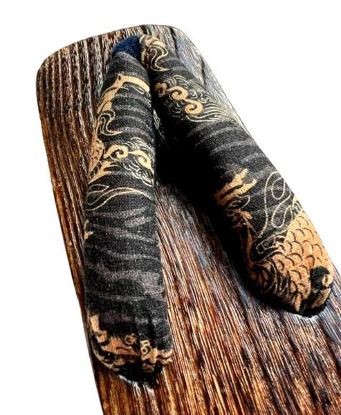 Children’s Japanese Geta Sandals – Wooden Traditional Geta with Fabric Thong | Kids Kimono Footwear