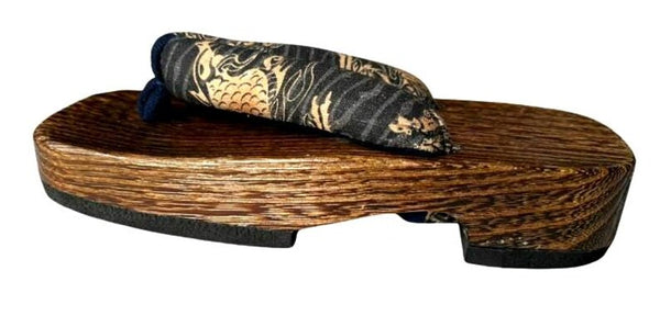 Children’s Japanese Geta Sandals – Wooden Traditional Geta with Fabric Thong | Kids Kimono Footwear