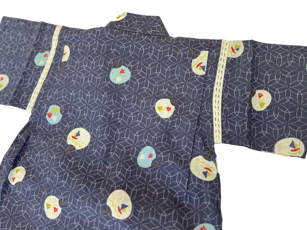 Japanese JINBEI Toddler Size 2T-3T /  Lovely "Yacht" Blue