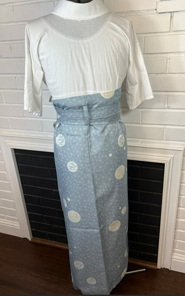 Washable Two-Piece Kimono | Easy-to-Wear Kimono Without Obi |  Awase (Fully Lined)