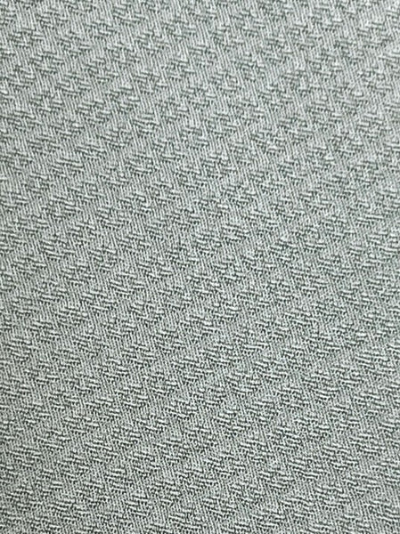 Japanese Vintage Awase Kimono – Mint Green Silk, Subtle Diamond Weave Pattern, Size S-M