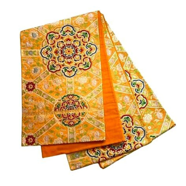 Vintage Silk Fukuro Obi – Japanese Kimono Obi | Traditional Woven Textile