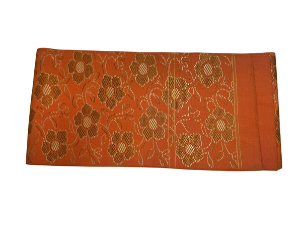 Vintage Traditional Women's OBI / Hanhaba-obi, Rust Orange