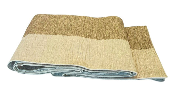 Japanese Hanhaba Obi – Gold Two-Tone Shimmer, Women's Sash