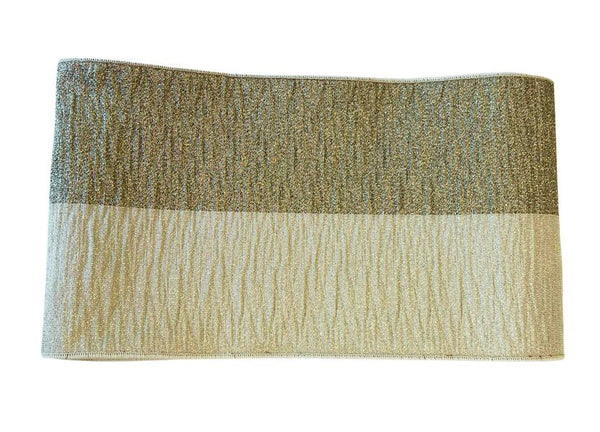 Japanese Hanhaba Obi – Gold Two-Tone Shimmer, Women's Sash