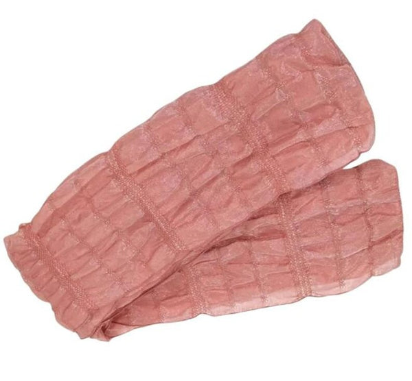 Japanese Heko Obi – Dusty Rose Pink Soft Sash, Women's Washable Obi with Lurex Shimmer