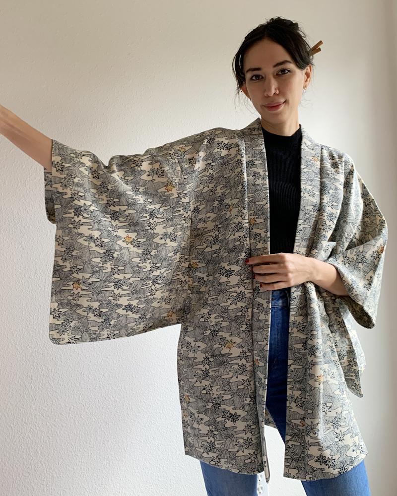 Autumn River Haori Kimono Jacket